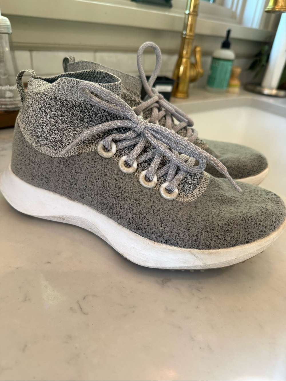 Allbirds Lightweight Grey Knit Sneakers